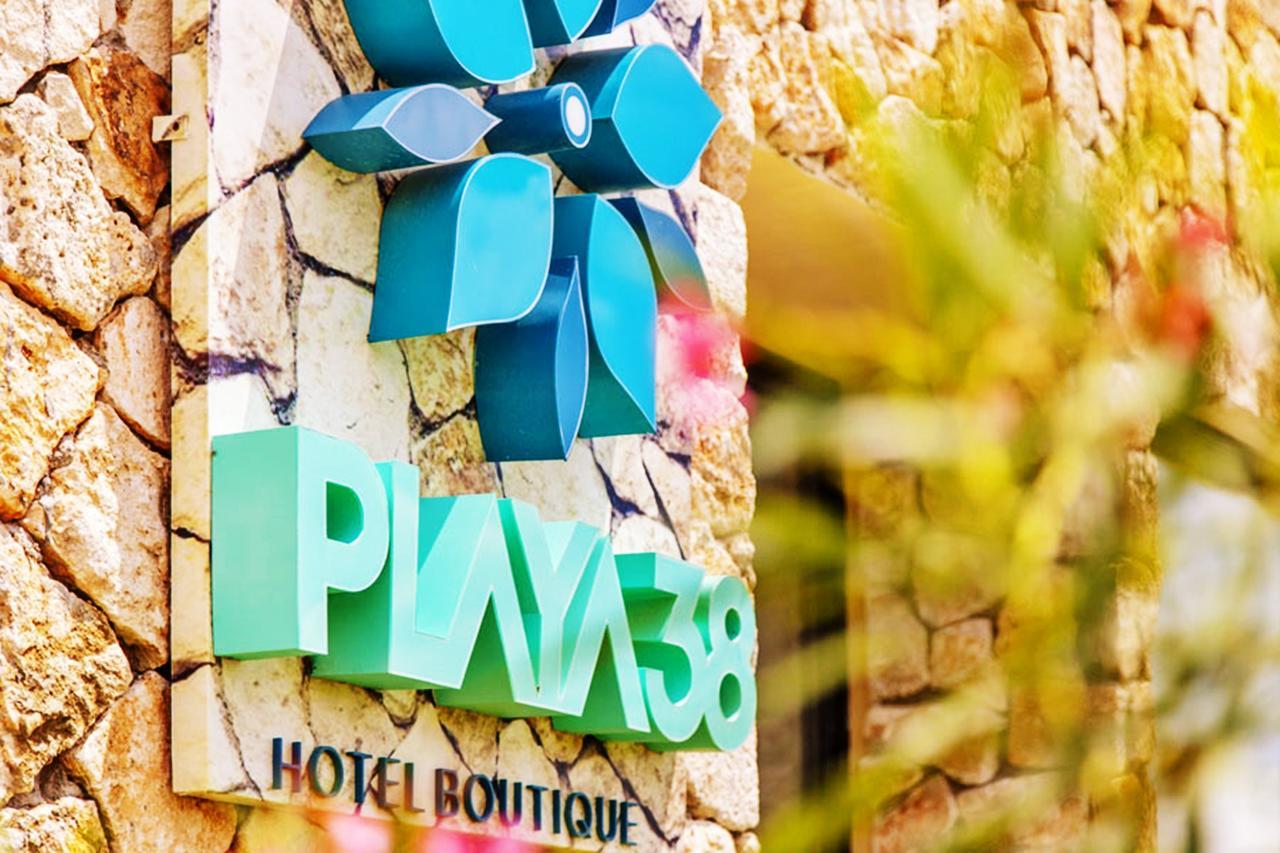 Playa 38 - Hotel Boutique Playa del Carmen Bagian luar foto